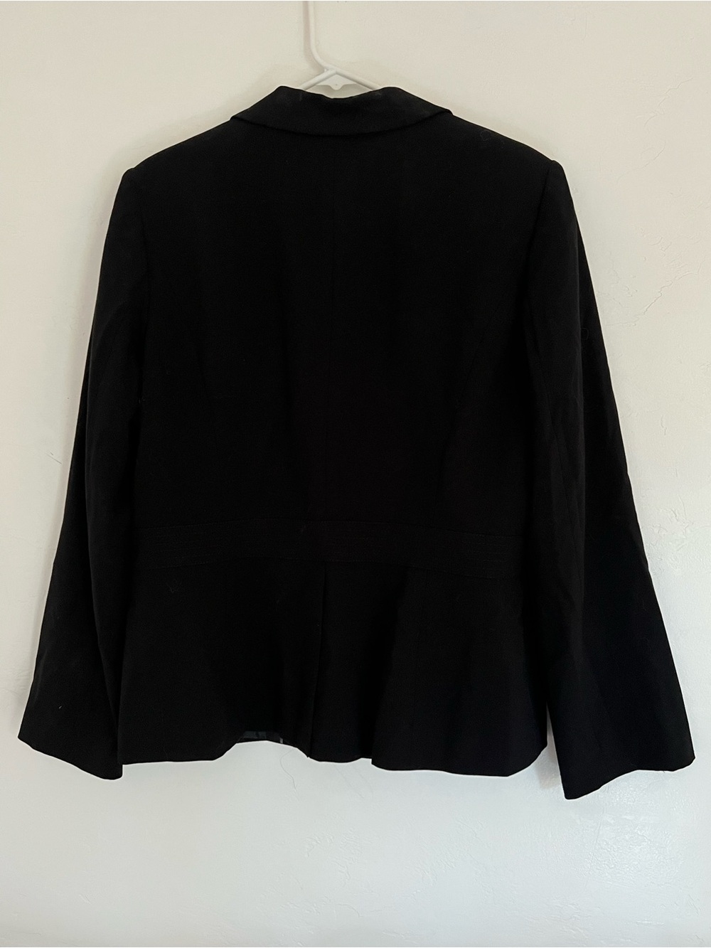 Calvin Klein Black Women's Single-Button Blazer - Picture 3 of 5